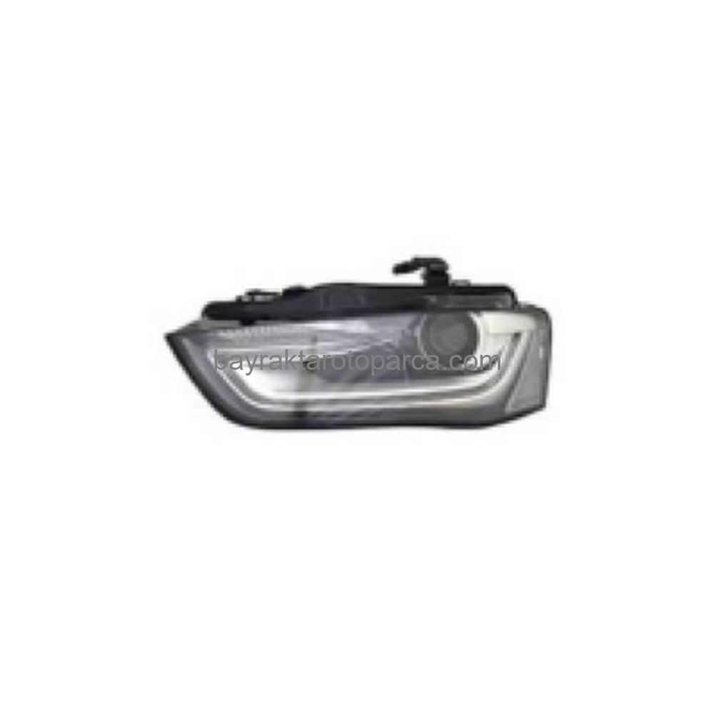 Audi A4 Ön Far Elektrikli  Motor Ledli Xenon Tip Sol 2012-