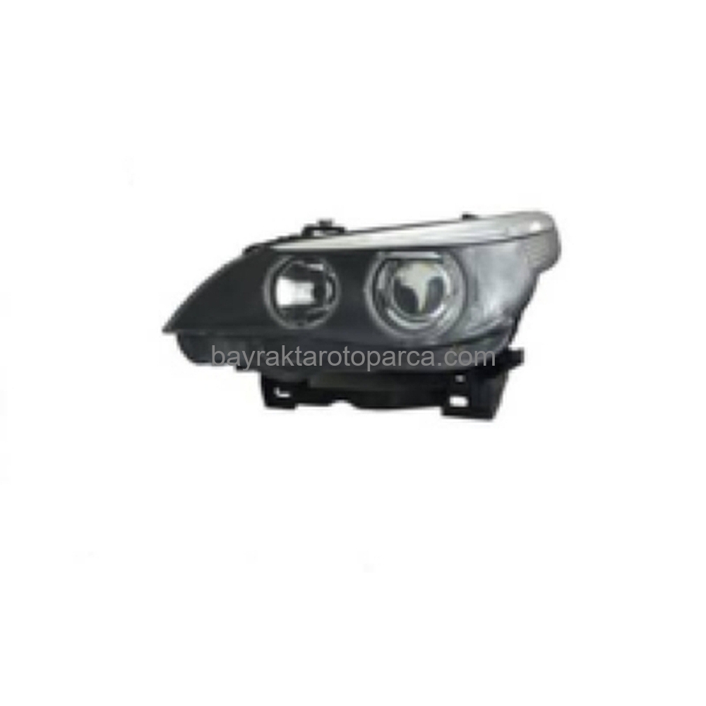 Bmw 5 E60 Ön Far Elektrikli Motor Xenon Sol 2003-2007