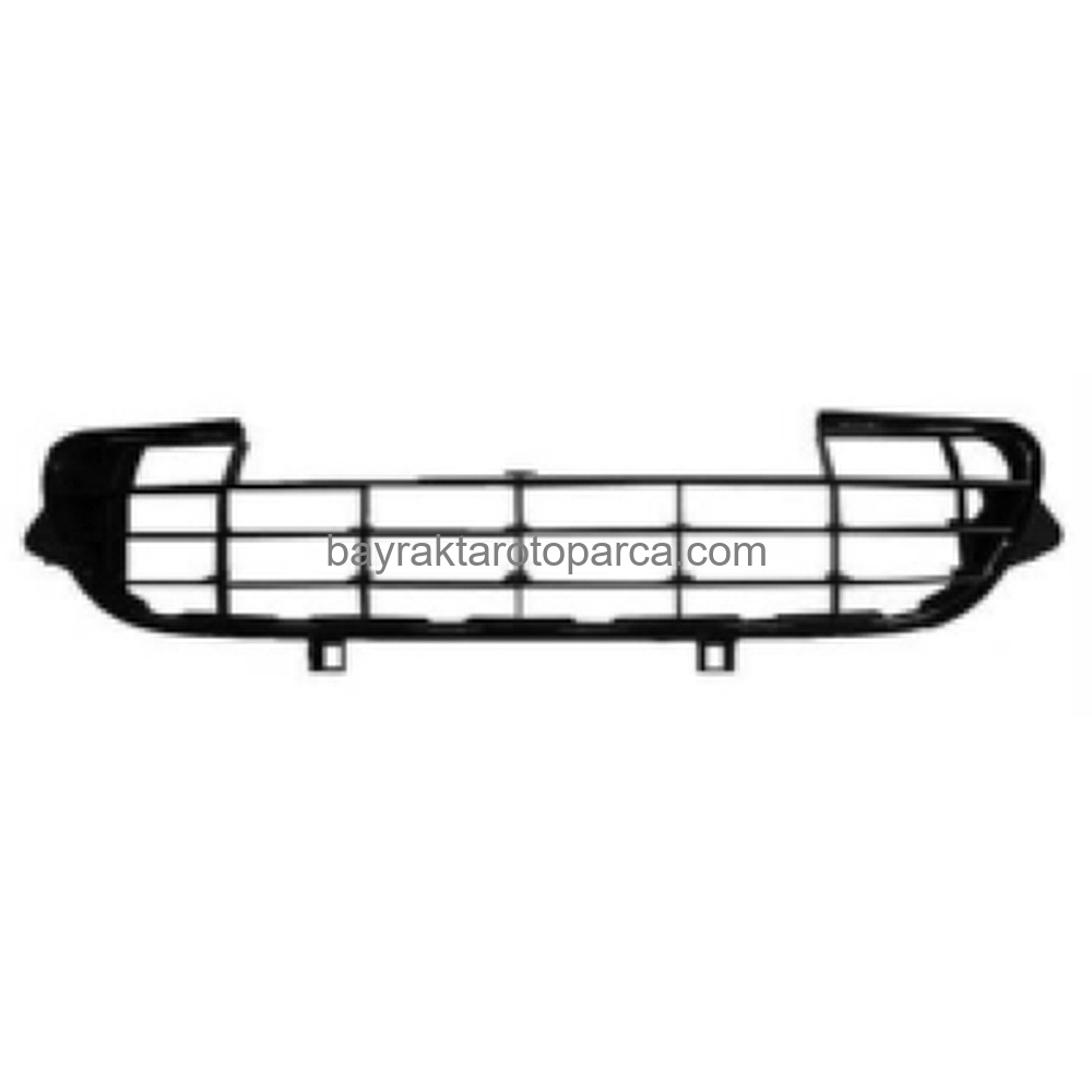 Citroen C3 Ön Tampon Ön Panjuru Siyah 2005-2009