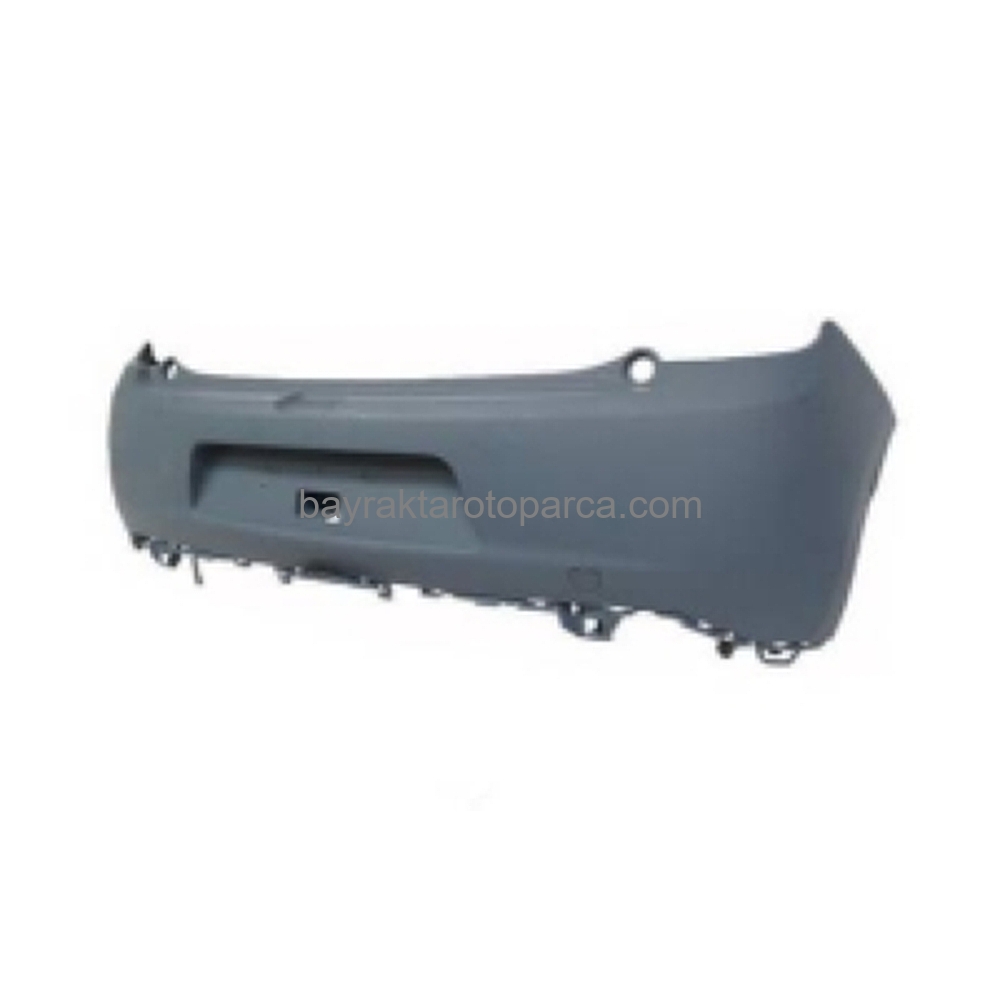 Citroen C3 Arka Tampon Ön Gri Astarlı 2009- 