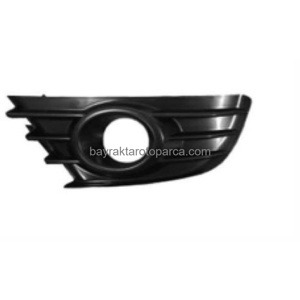 Citroen C4 Ön Tampon Ön Panj Delikli Siyah Sol  2004-