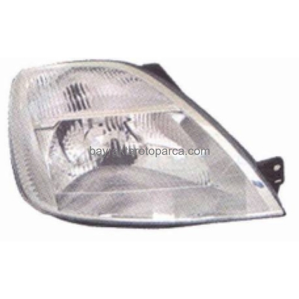 Ford Fiesta Ön Far Elektrikli Motor Sağ 2002-2005