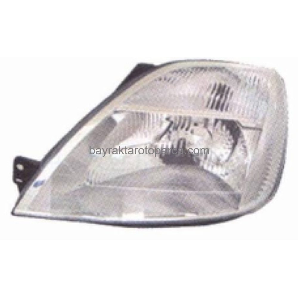 Ford Fiesta Ön Far Elektrikli Motor Sol 2002-2005