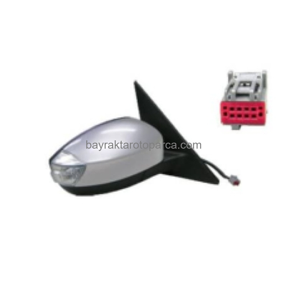 Ford Focus S-Max Demir Ayna Elektrikli Isıtmalı Sin Astarlı Sağ 2006