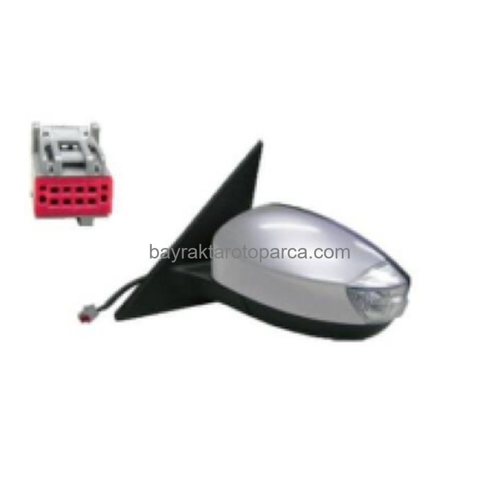 Ford Focus S-Max Demir Ayna Elektrikli Isıtmalı Sin Astarlı Sol 2006