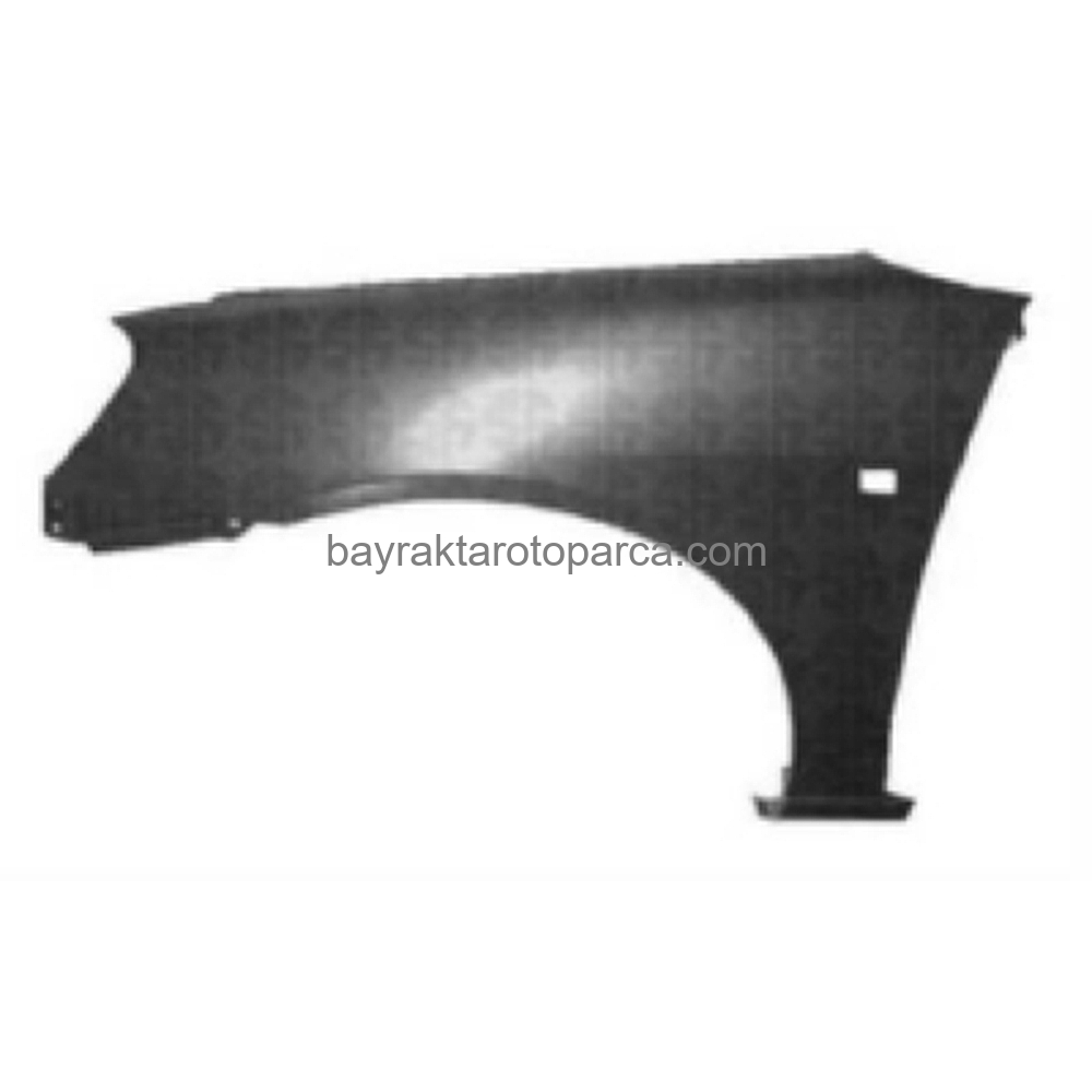 Honda Civic Ön Çamurluk Delikli Sedan Sol 2001-2003