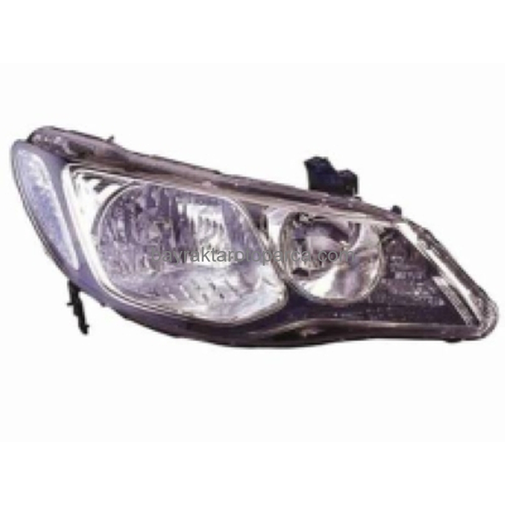 Honda Civic Ön Far Elektrikli Sedan Sağ 2006-