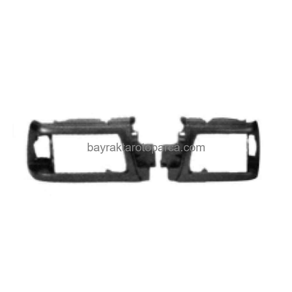 Mazda B2500 Ön Far Çerç Siyah  Sol  1997-1998