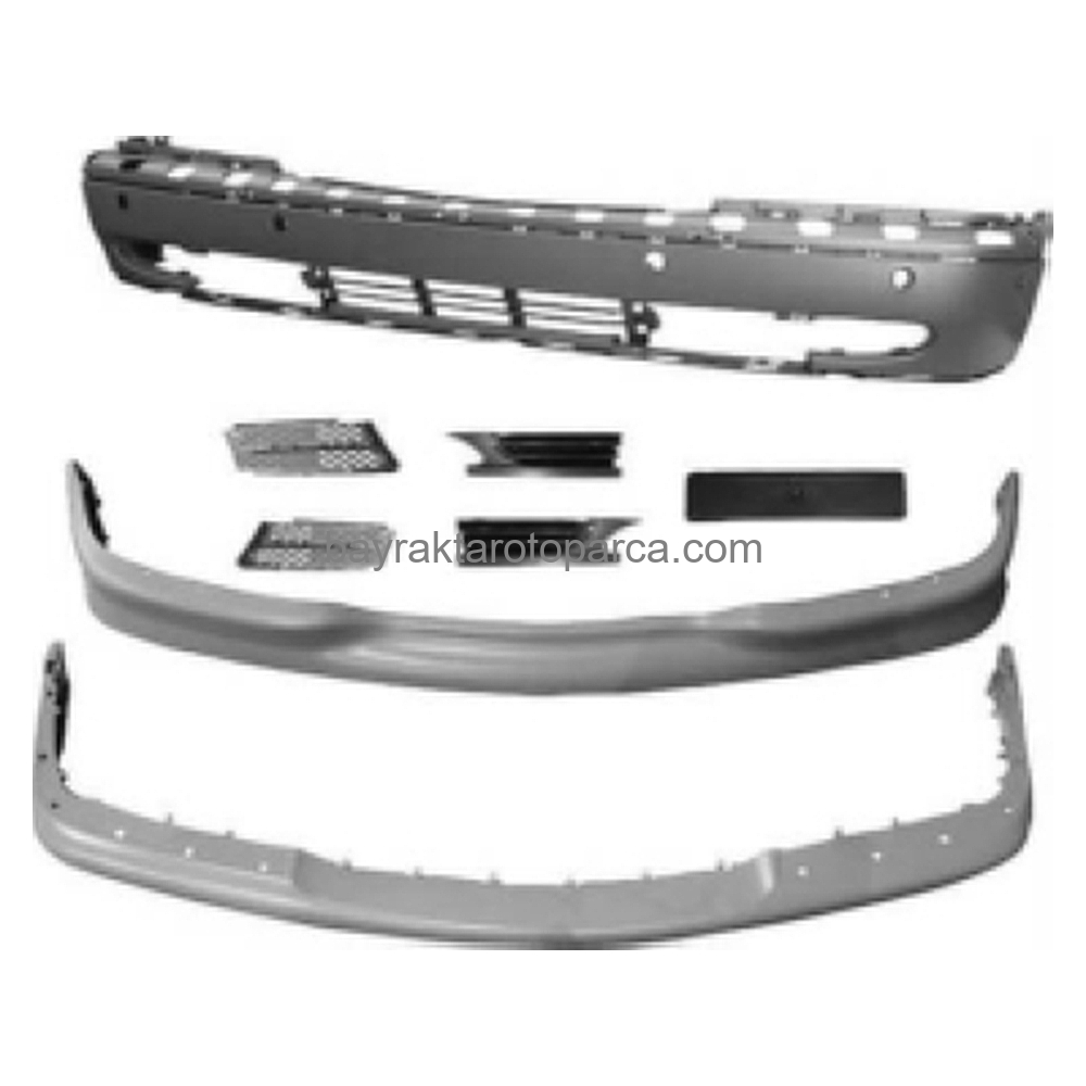 Mercedes W202 Ön Tampon Tkv Sensör Delikli Astarlı Kmp 1997-2000