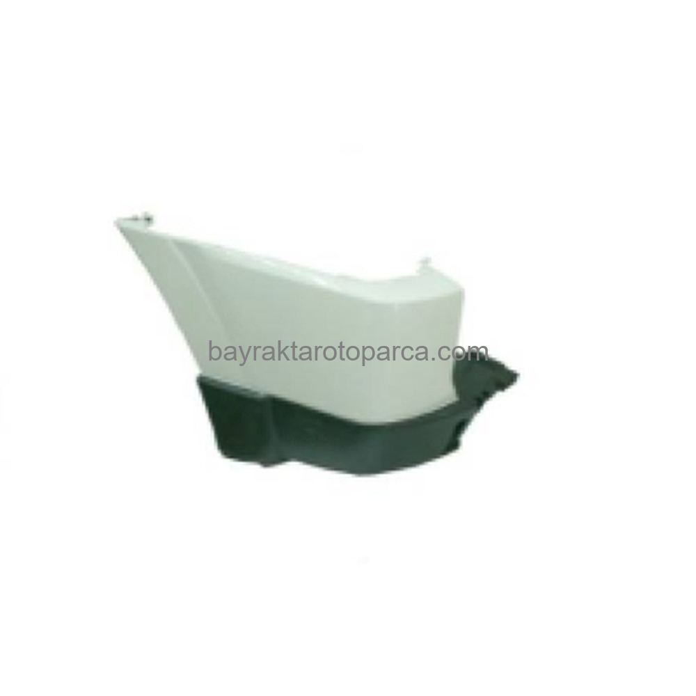 Mitsubishi Pajero Arka Tampon On Siyah Sol 2007-