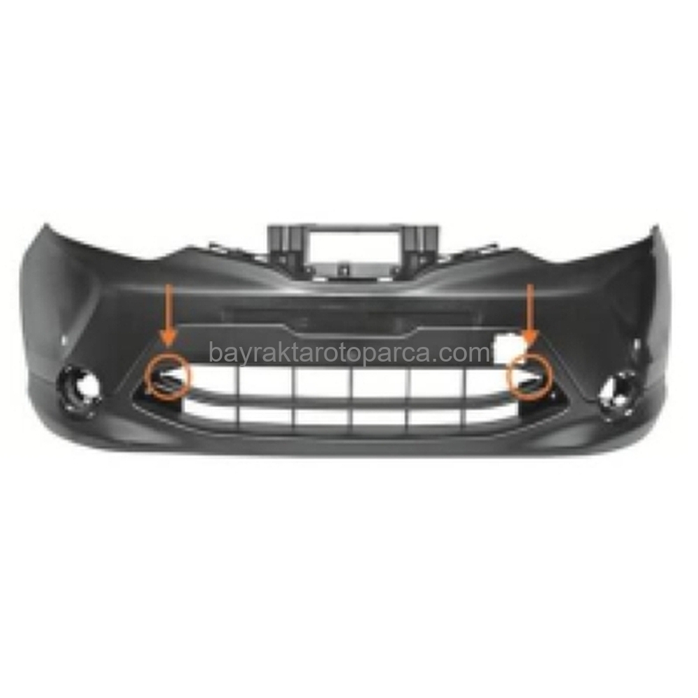 Nissan Qashqai Ön Tampon Sensör Delikli İ 2013-