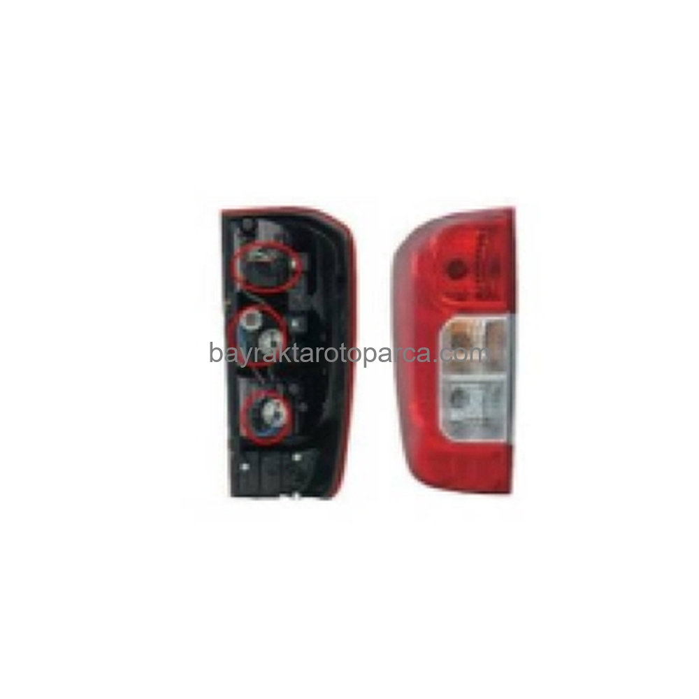 Nissan Navara Arka Stop Soketkablolu Sol 2015-