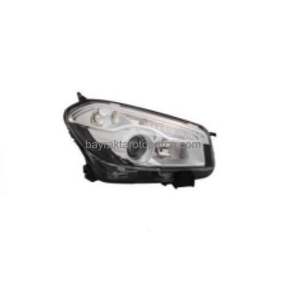 Nissan Qashqai Ön Far Elektrikli Motorlu Sağ 2010-