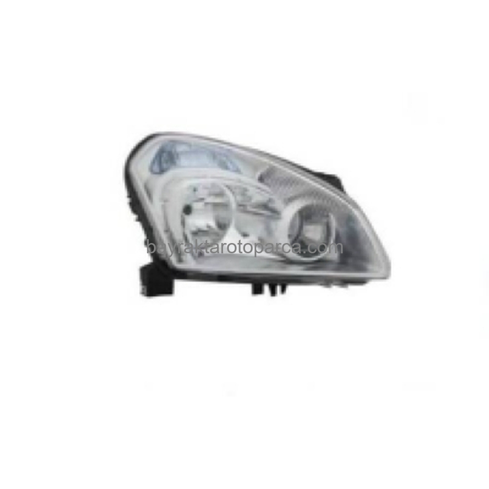 Nissan Qashqai Ön Far Elektrikli Motorlu Sağ 2007-