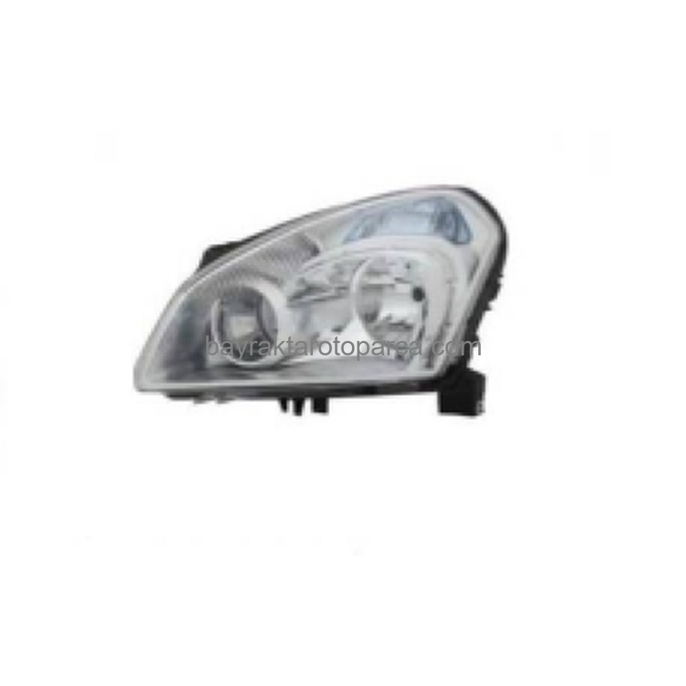 Nissan Qashqai Ön Far Elektrikli Motorlu Sol 2007-