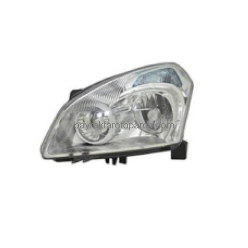 Nissan Qashqai Ön Far Elektrikli Motorlu Balastsız Sol 2007-2010