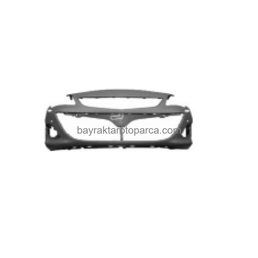 Opel Astra J Ön Tampon On Sensör Yıkama Delikli Astarlı 2012-