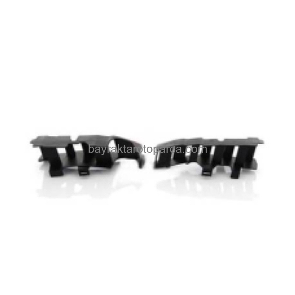 Peugeot 208 Ön Tampon Darbe Emici Set Plast 2015-
