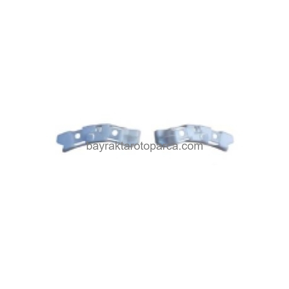 Peugeot 208 Ön Tampon Braketi Set 2015-