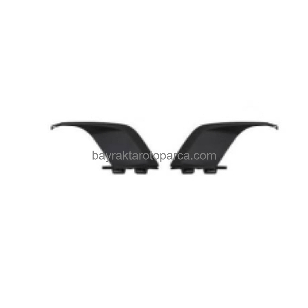 Peugeot 308 Ön Tampon Panjuru Set Astarlı  2011-2013