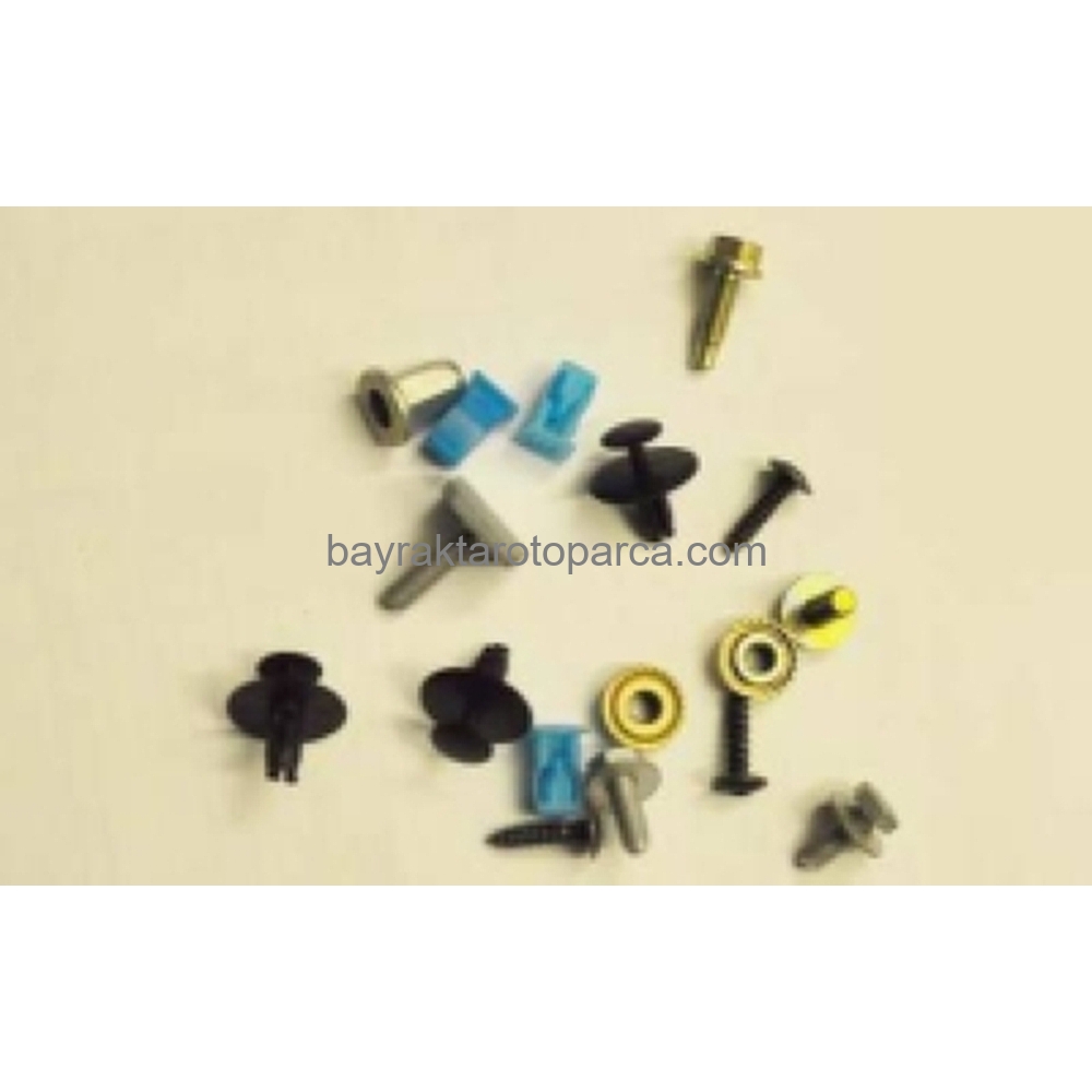 Peugeot 206 Ön Çamurlukmontaj Kiti Sol 1998-