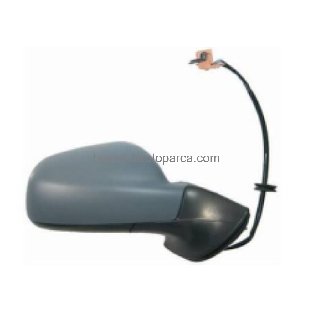 Peugeot 407 Dış Ayna Elektrikli Isıtmalı Sensör (Mavi Cam)  Astarlı   Sağ 2004-
