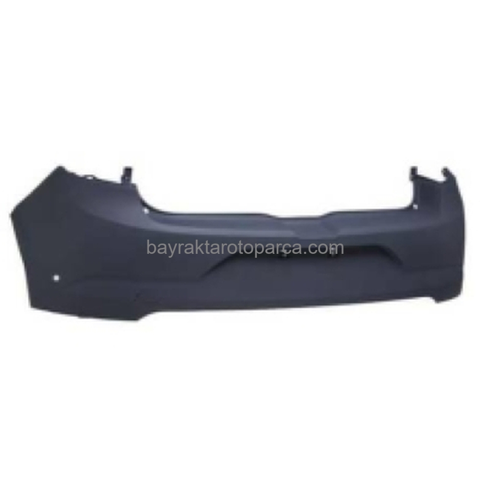 Renault Megane Arka Tampon 2 Sensör Delikli Hatchback 2016-