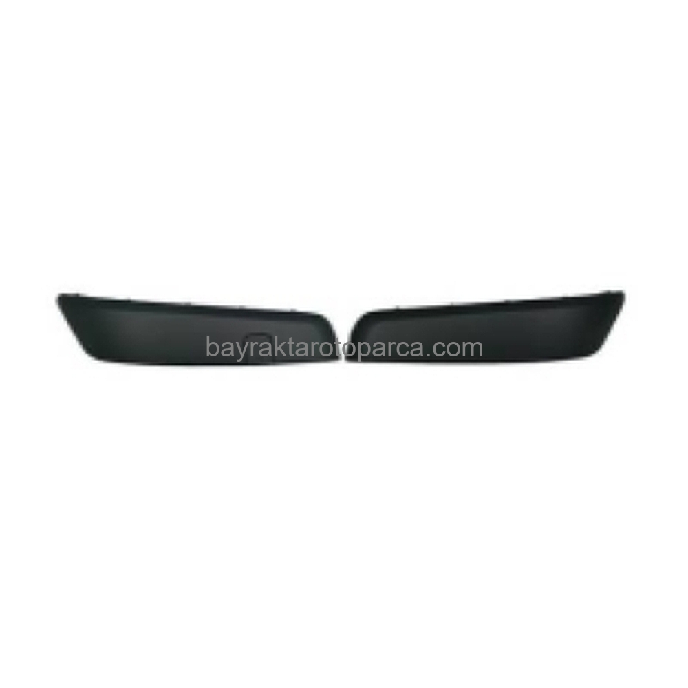 Renault Scenıc Ön Tampon Kuşağı Set Siyah 2005-2008