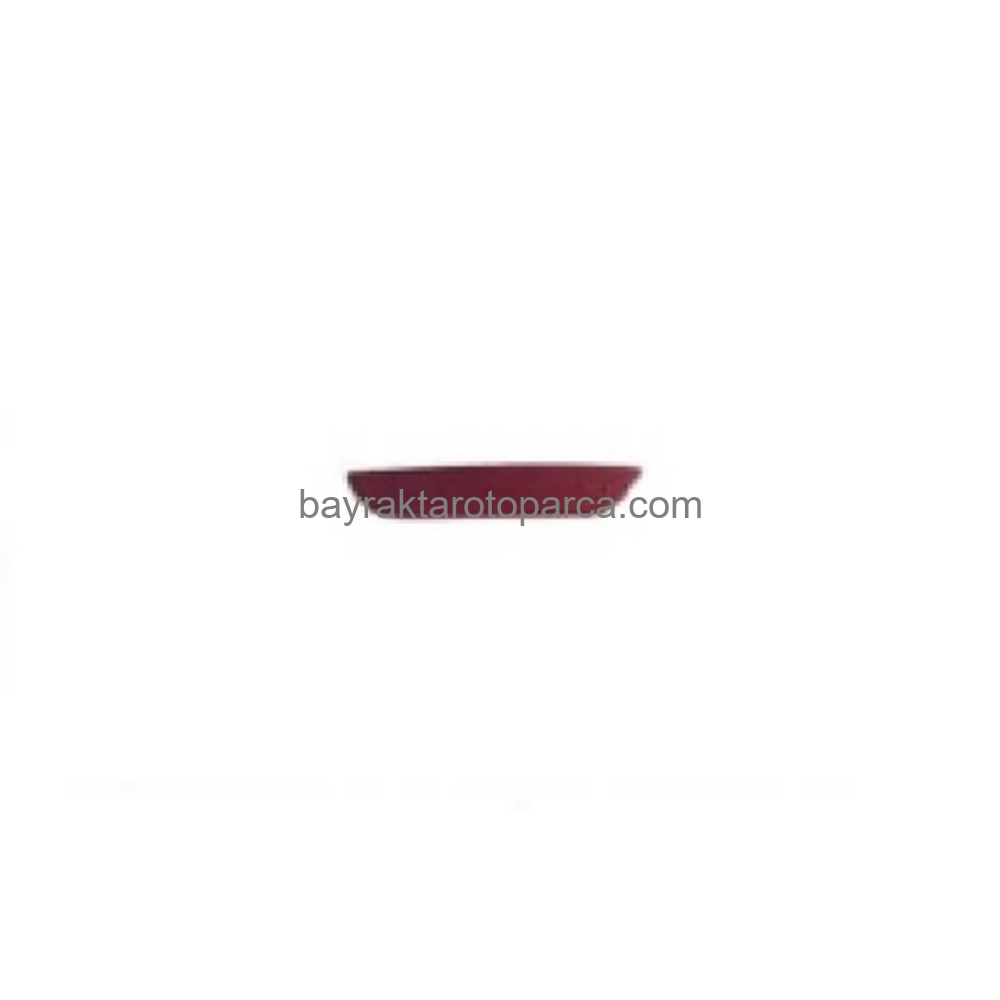 Renault Clio Arka Tampon Reflektörü Hatchback Sol 2011-