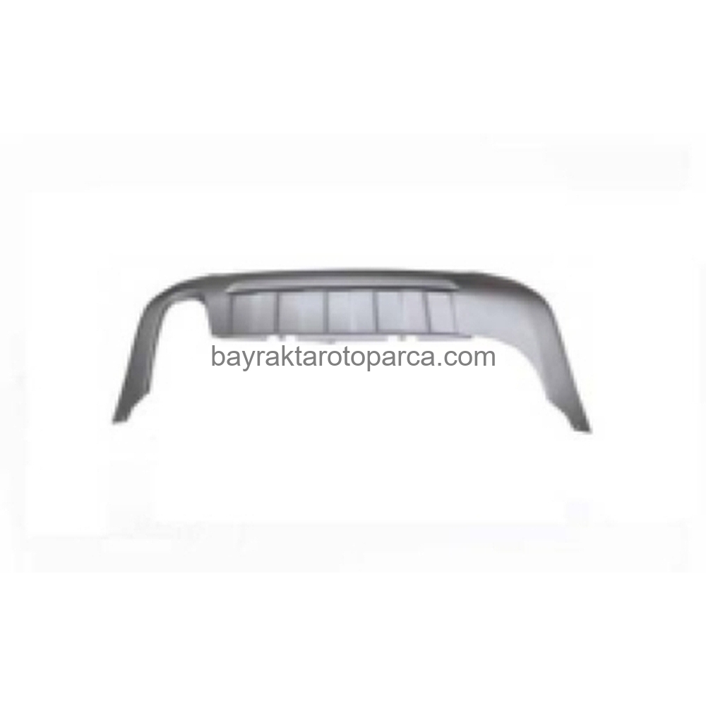 Volvo S60 Arka Tampon Spoileri  Gri 1 Eg Zdelikli  2011