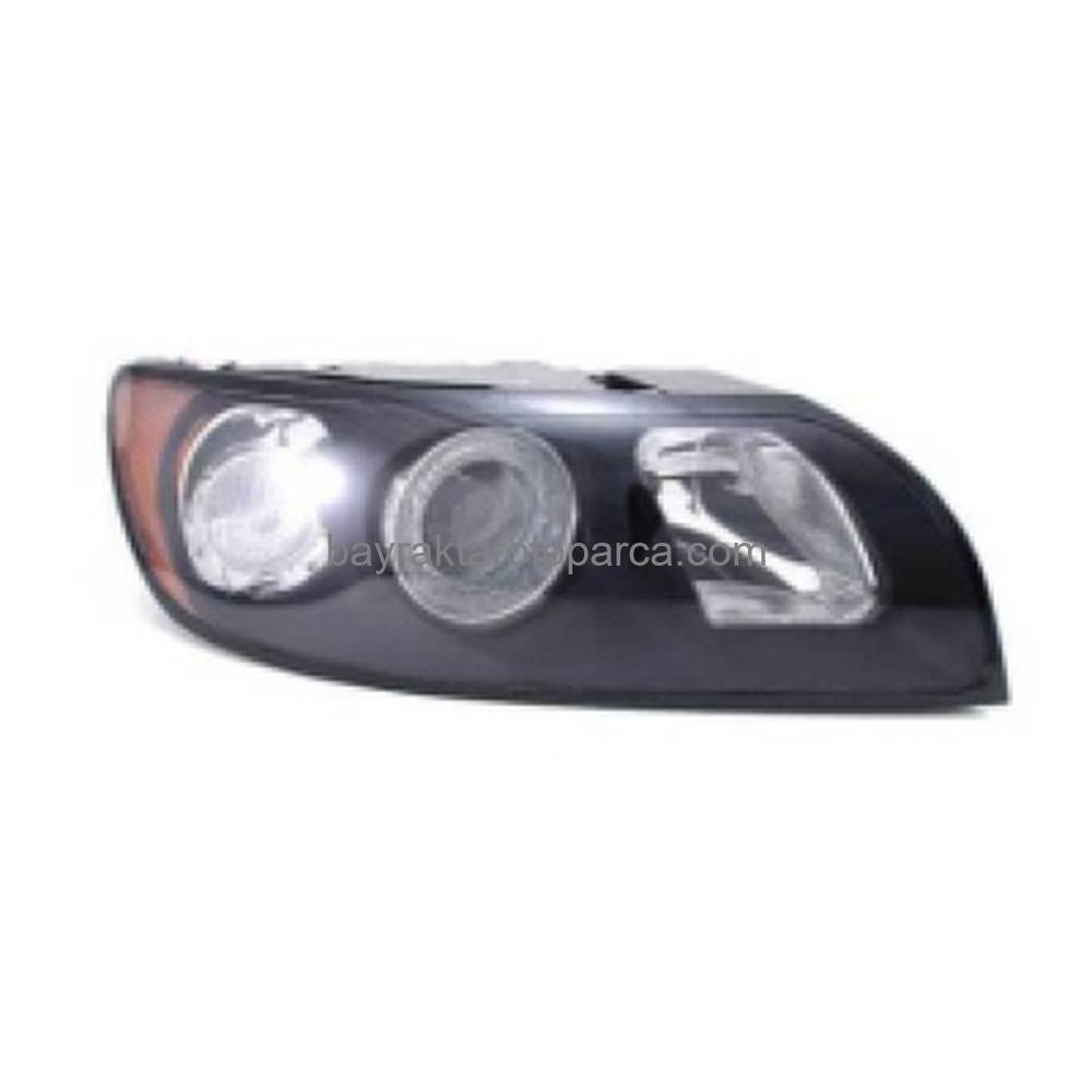 Volvo S40 Ön Far Elektrikli Motorlusiyah Sağ 2004 -